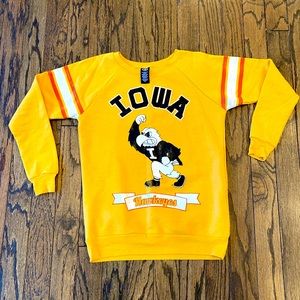 University of Iowa Herky sweatshirt